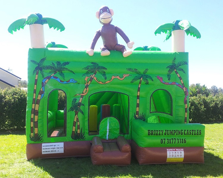 Jungle Combo Jumping Castle