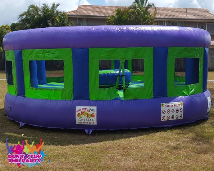Gladiator Jousting Duel Green and Purple
