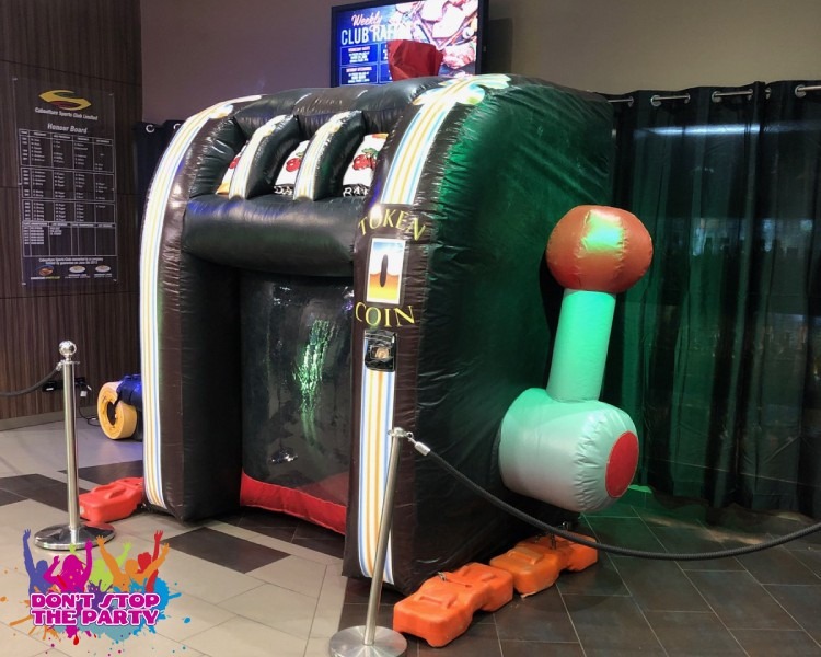 Inflatable Cash Cube